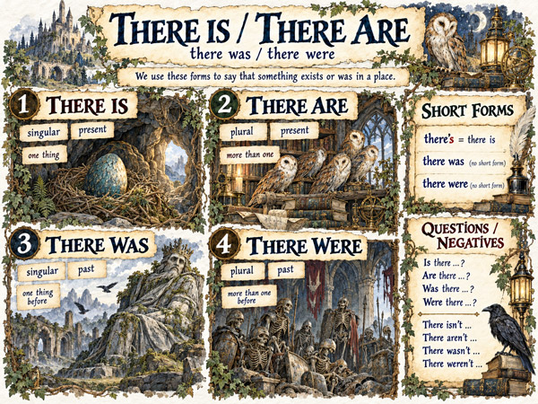There is and there are illustration