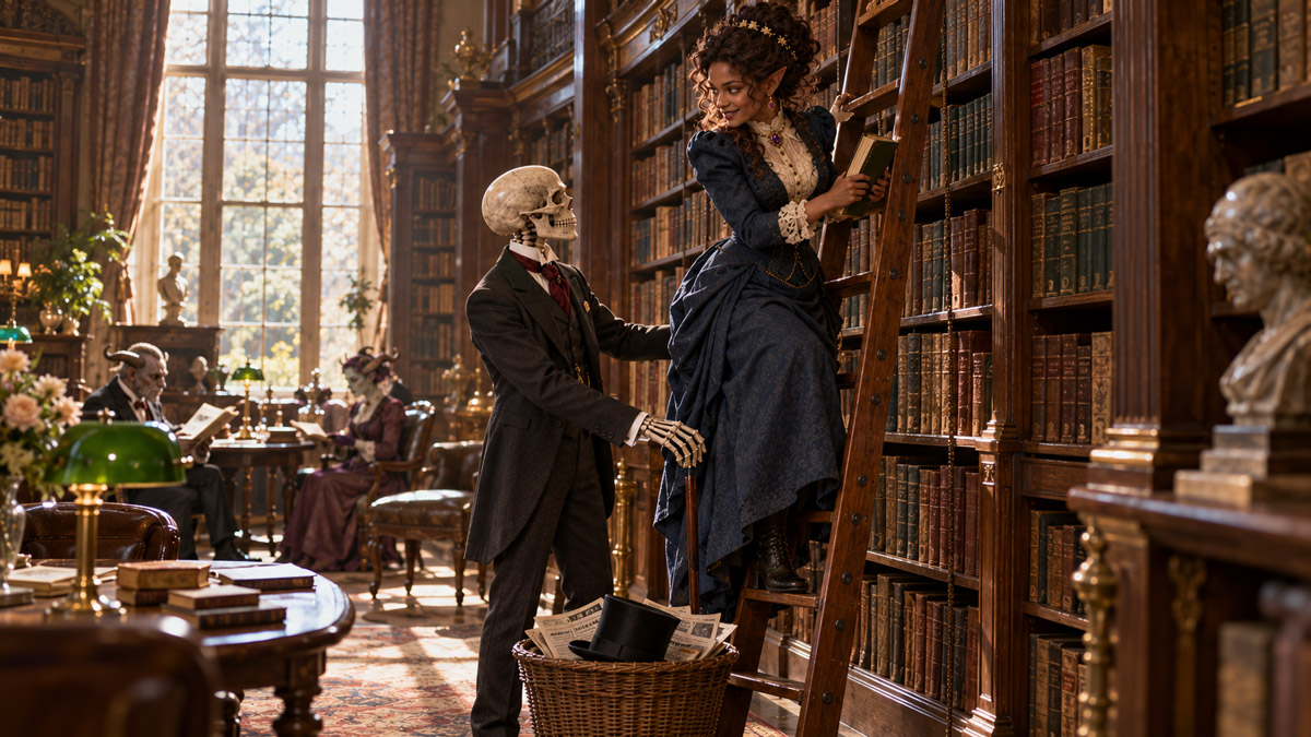 The Library Incident
